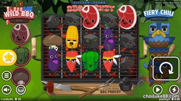 BBQ Frenzy - อัตรา RTP 96.7%