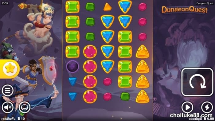 Dungeon Quest - อัตรา RTP 96.27%