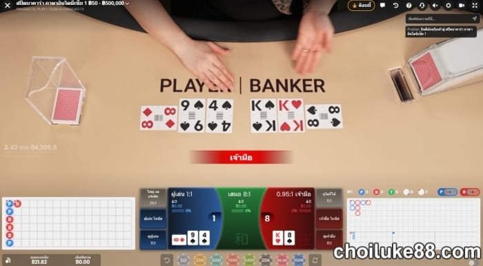 จุดเด่น จุดด้อยของ 1-3-2-4 Baccarat Strategy